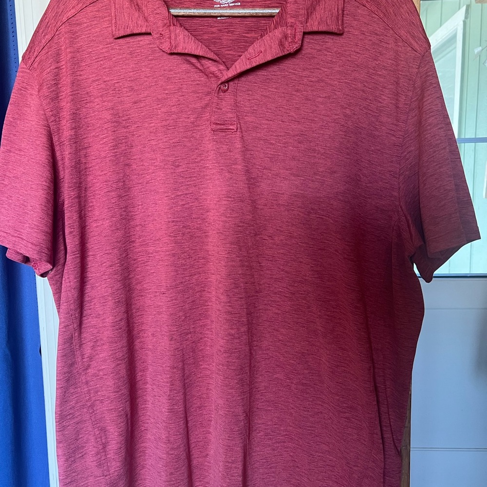 G.H. Bass & Co. Maroon Polo Shirt